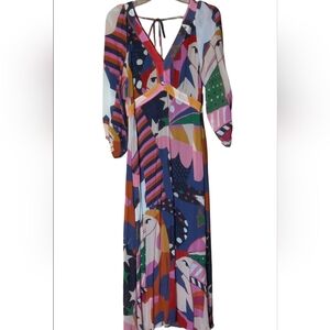 FARM Rio Multicolor Maxi Dress